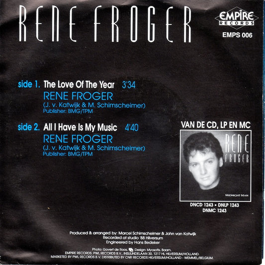 René Froger - The Love Of The Year
