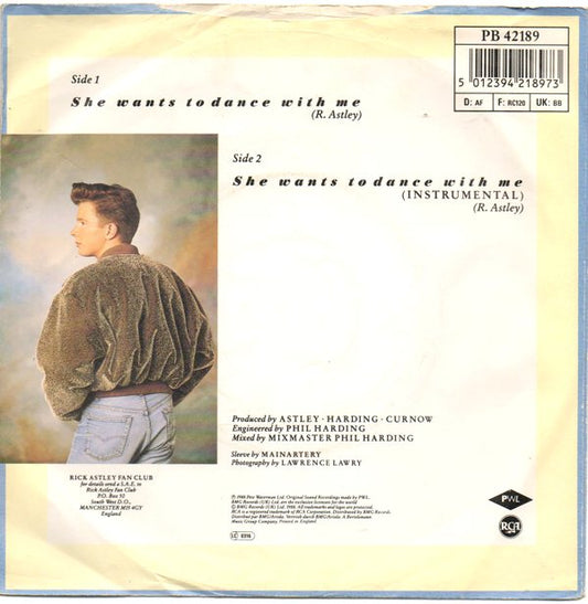 Rick Astley - She Wants To Dance With Me