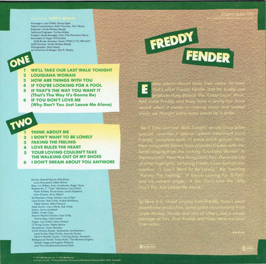 Freddy Fender - If You Don't Love Me (LP)