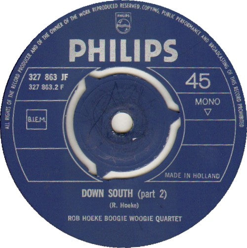Rob Hoeke Boogie Woogie Quartet - Down South (Deel 1 & 2)
