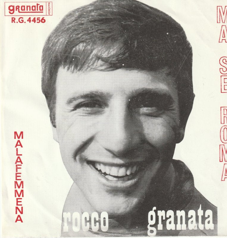 Rocco Granata - Ma Se Roma Non Fù Fatta In Un Giorno Vinyl Singles Vinyl Very Good (VG) <br> Hoes Good Plus (G+)