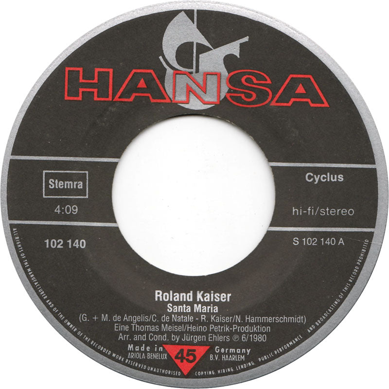 Roland Kaiser - Santa Maria