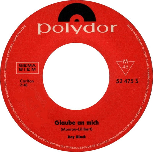 Roy Black - Du Bist Nicht Allein