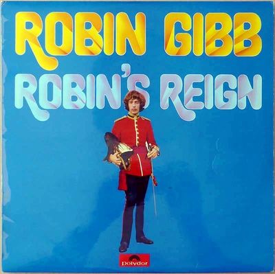 Robin Gibb - Robin's Reign (LP) Vinyl LP Vinyl Very Good (VG) <br> Hoes Good Plus (G+)