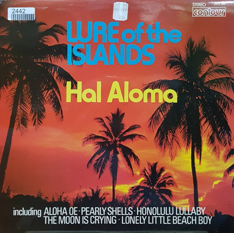 Hal Aloma - Lure Of The Islands (LP) Vinyl LP Vinyl Very Good (VG) <br> Hoes Good Plus (G+)
