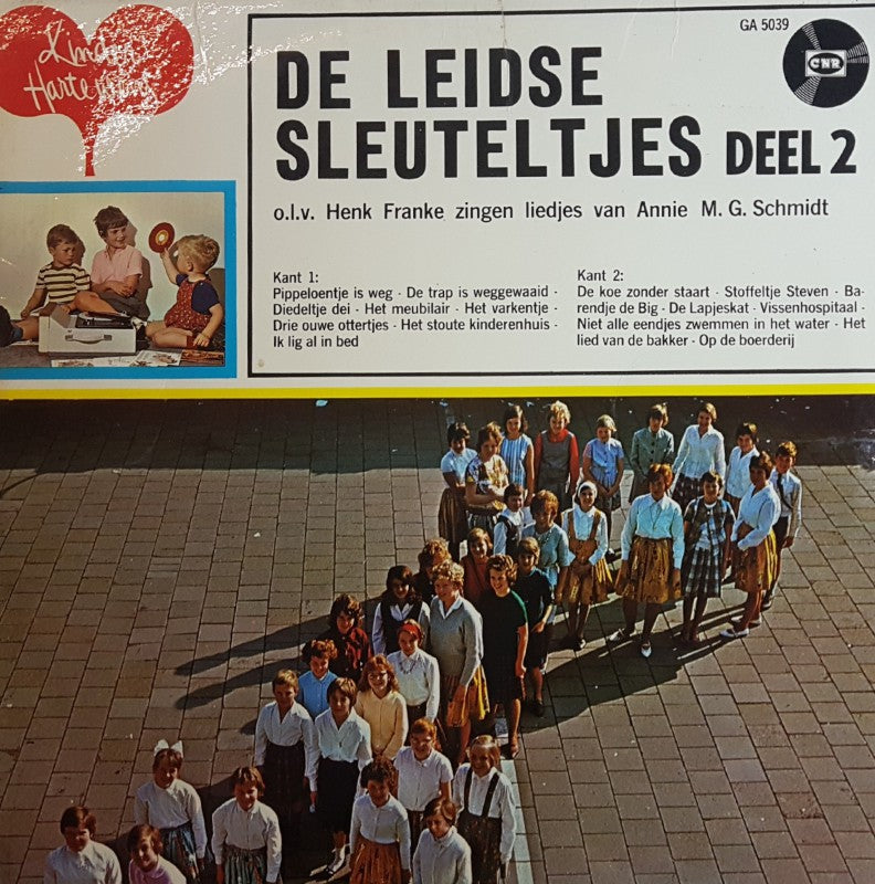 Leidse Sleuteltjes – De Leidse Sleuteltjes zingen liedjes van Annie M.G. Schmidt (LP) Vinyl LP Vinyl Very Good (VG) <br> Hoes Good Plus (G+)