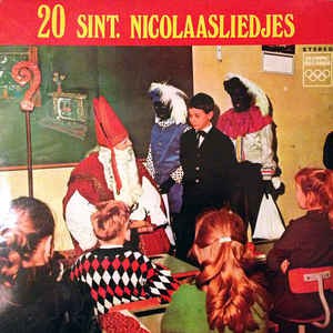 Kinderkoor De Markbloempjes - 20 Sint Nicolaasliedjes (LP) Vinyl LP Vinyl Very Good (VG) <br> Hoes Good Plus (G+)