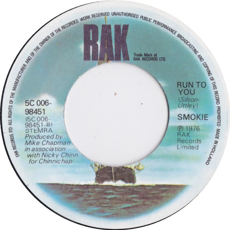 Smokie - Living Next Door To Alice Vinyl Singles Vinyl (VG) <br> Hoes Generic