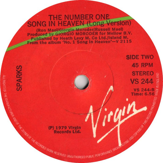 Sparks - The Number One Song In Heaven