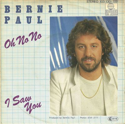 Bernie Paul - Oh No No