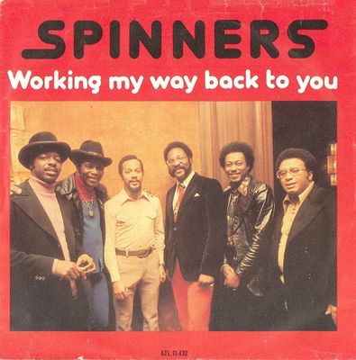 Spinners - Working My Way Back To You Vinyl Singles Media VG+ / Sleeve Slecht "VINYLSINGLES.NL"