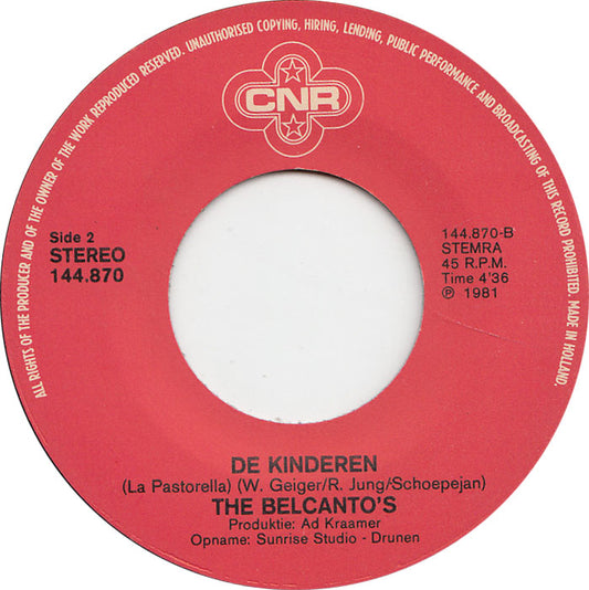 Belcanto's - Moeder Mag Ik Trouwen Gaan