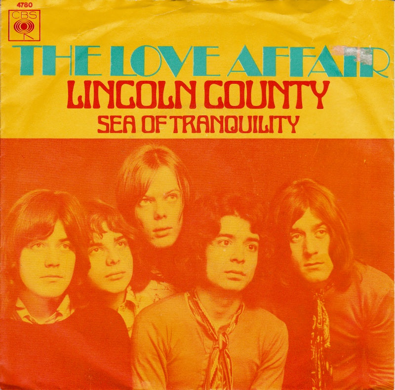 Love Affair - Lincoln County Vinyl Singles