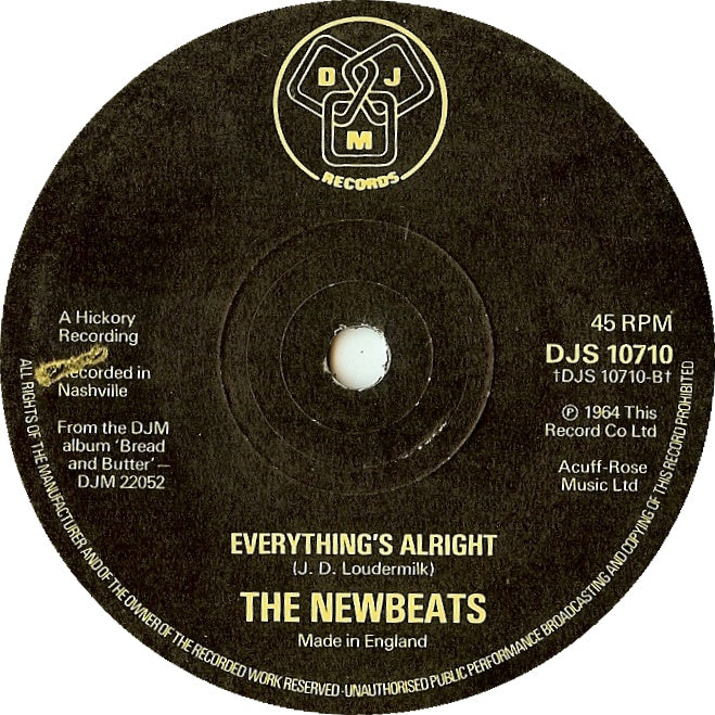 Newbeats - Bread And Butter