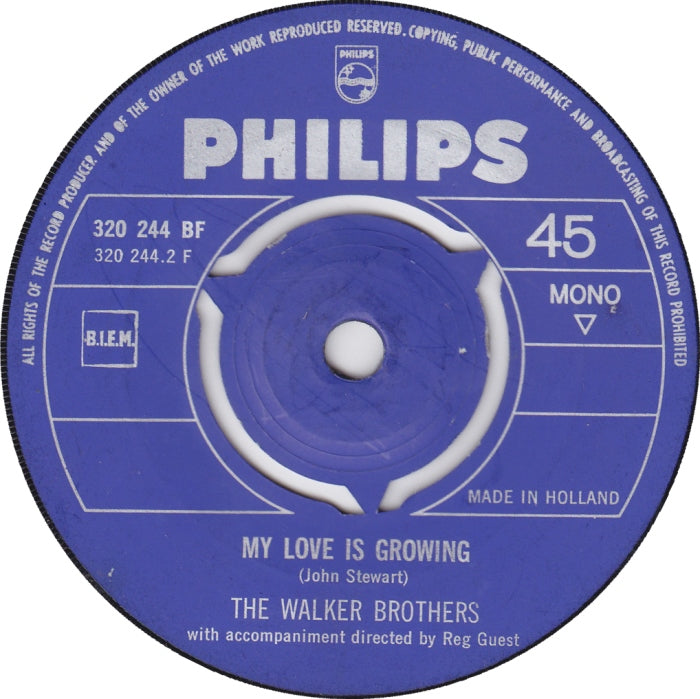 Walker Brothers - (Baby) You Don't Have To Tell Me Vinyl Singles Vinyl Zeer Goed / Hoesje Generic "VINYLSINGLES.NL"