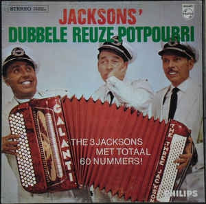 3 Jacksons - Jacksons' Dubbele Reuzepotpourri (LP) Vinyl LP Vinyl Very Good (VG) <br> Hoes Good Plus (G+)