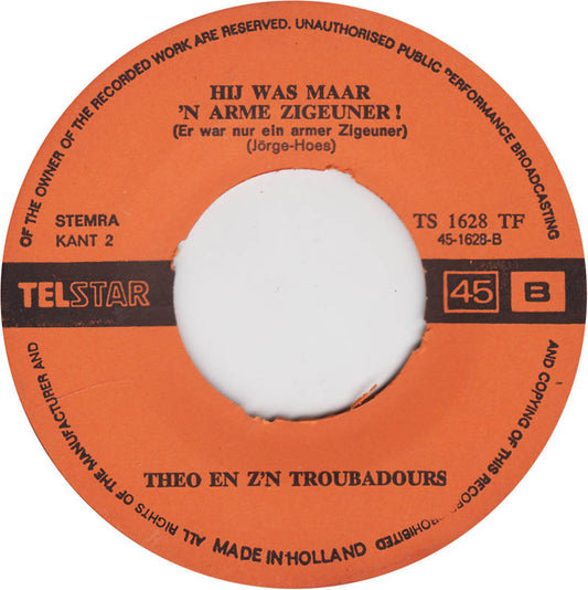 Theo En Zijn Troubadours - Ik Heb Geluk In De Liefde