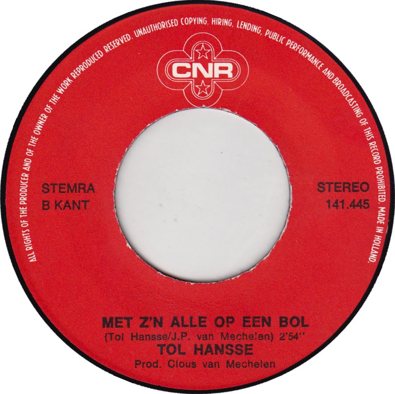Tol Hansse - Big City (B-Keus)