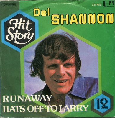 Del Shannon - Runaway Vinyl Singles Vinyl Zeer Goed / Hoesje Goed "VINYLSINGLES.NL"