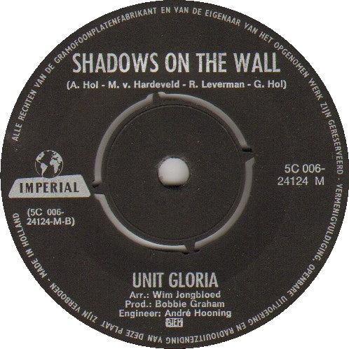 Unit Gloria - Our Father Vinyl Singles