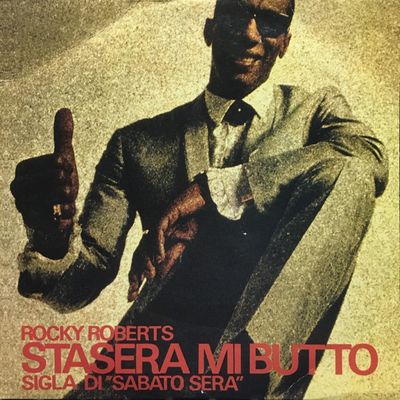 Rocky Roberts - Stasera Mi Butto Vinyl Singles Vinyl (VG) <br> Hoes (G+)
