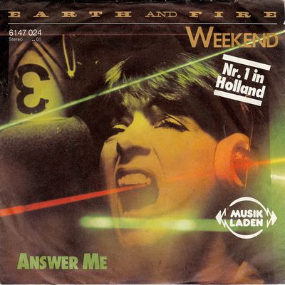 Earth And Fire - Weekend Vinyl Singles Vinyl (VG) <br> Hoes (G+)