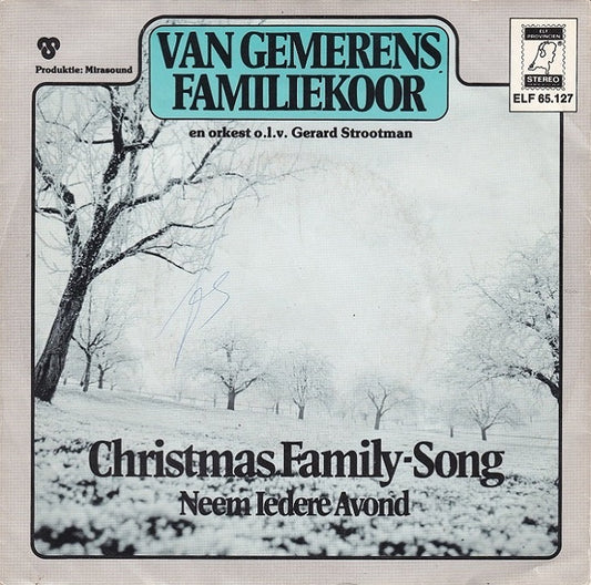 Van Gemerens Familiekoor - Christmas Family-Song 35588 Vinyl Singles VINYLSINGLES.NL