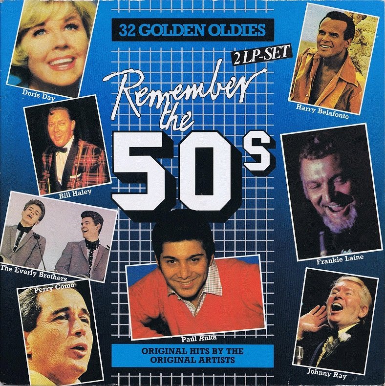 Various - Golden Hits Of The 50's (LP)