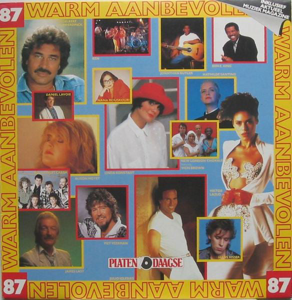 Various - Warm Aanbevolen (LP) Vinyl LP Vinyl Very Good (VG) <br> Hoes Good Plus (G+)