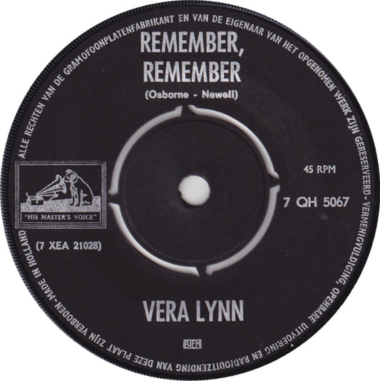 Vera Lynn - Bless This House Vinyl Singles Vinyl Zeer Goed / Hoesje Generic "VINYLSINGLES.NL"