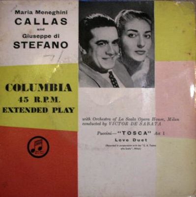 Maria Meneghini-Callas - Puccini - Tosca - Act 1 Love Duet