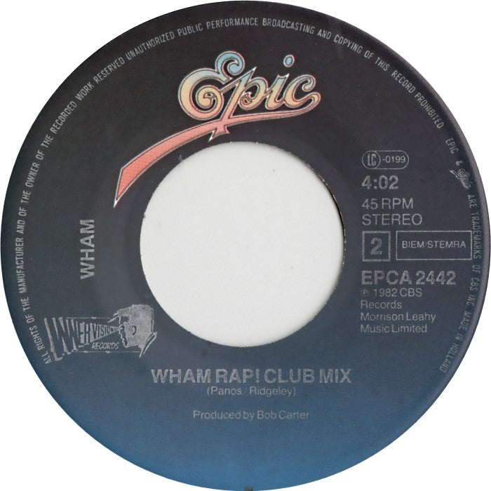 Wham! - Wham Rap!