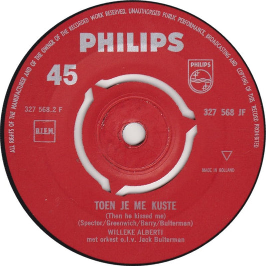 Willeke Alberti - Spiegelbeeld 39978 Vinyl Singles Vinyl Zeer Goed / Hoesje Generic "VINYLSINGLES.NL"