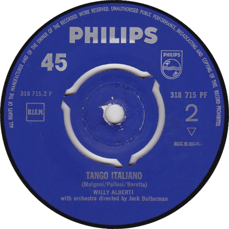 Willy Alberti - Gondoli, Gondola 17895 Vinyl Singles Vinyl Goed / Hoes Generic