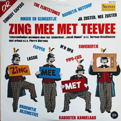 Kinderkoor Jacob Hamel - Zing Mee Met Teevee (LP) 97-98383