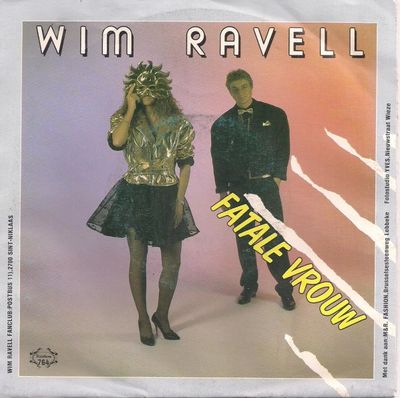 Wim Ravell - Fatale Vrouw Vinyl Singles Vinyl Zeer Goed / Hoesje Goed "VINYLSINGLES.NL"