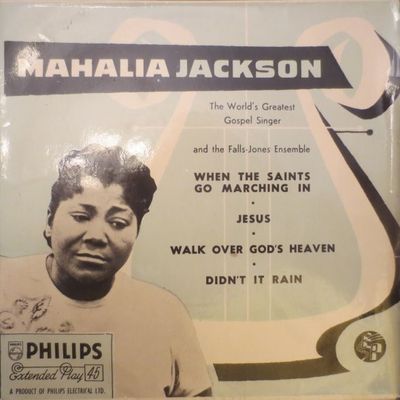 Mahalia Jackson - When The Saints Go Marching In Vinyl Singles Vinyl Zeer Goed / Hoesje Goed "VINYLSINGLES.NL"