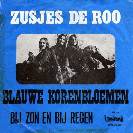 Zusjes de Roo - Blauwe Korenbloemen Vinyl Singles