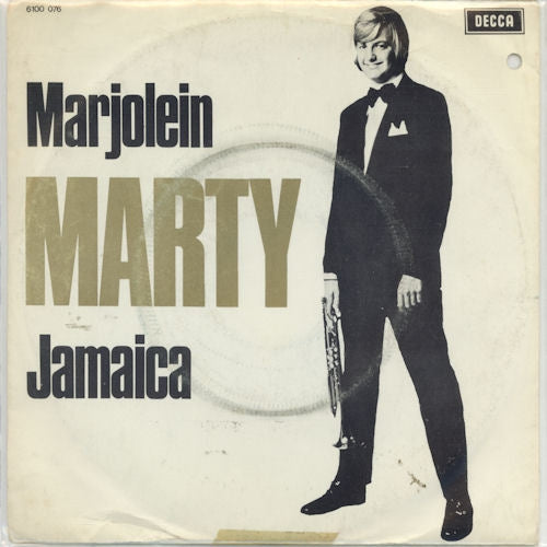 Marty - Marjolein Vinyl Singles Vinyl Very Good (VG) <br> Hoes Good Plus (G+)