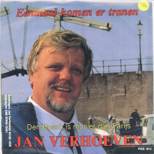Jan Verhoeven - Eenmaal Komen Er Tranen 05159 Vinyl Singles Vinyl Very Good (VG) <br> Hoes Good Plus (G+)