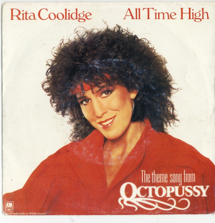 Rita Coolidge - All Time High (The Theme Song From Octopussy) 42792 Vinyl Singles Vinyl Very Good (VG) <br> Hoes Good Plus (G+)
