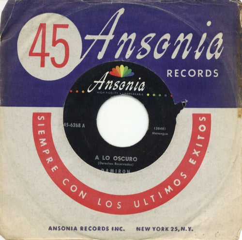 Damiron Y Su Ritmo - A Lo Oscuro Vinyl Singles Vinyl Goed / Hoes Generic