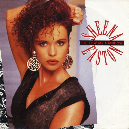 Sheena Easton - Follow My Rainbow Vinyl Singles Vinyl Very Good (VG) <br> Hoes Good Plus (G+)