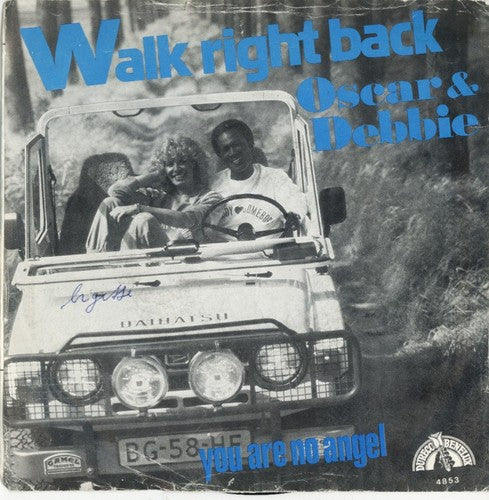 Oscar & Debbie - Walk Right Back 30780 Vinyl Singles Vinyl Very Good (VG) <br> Hoes Good Plus (G+)
