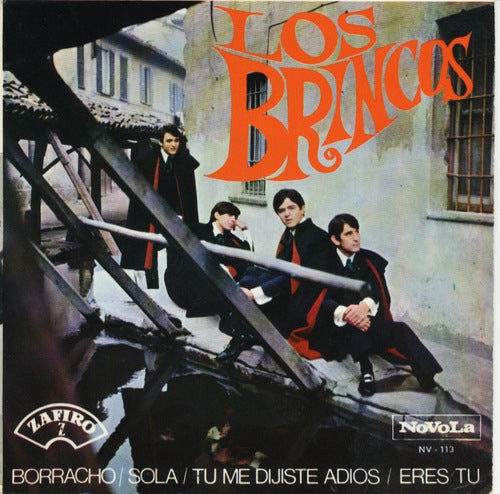 Los Brincos - Borracho Vinyl Singles EP Vinyl Very Good (VG) <br> Hoes Good Plus (G+)