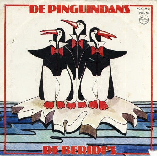 Beridi's - De Pinguindans Vinyl Singles Vinyl Very Good (VG) <br> Hoes Good Plus (G+)
