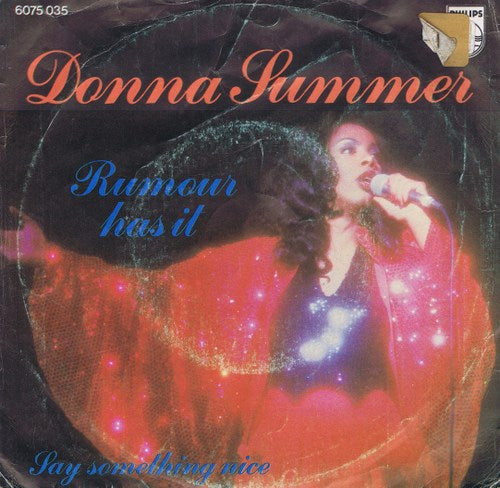 Donna Summer - Rumour Has It Vinyl Singles Vinyl Goed / Hoes Redelijk