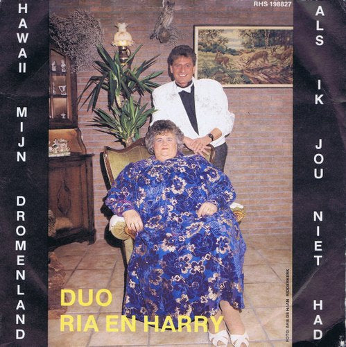Duo Ria En Harry - Hawaii Mijn Dromenland 02039 Vinyl Singles VINYLSINGLES.NL