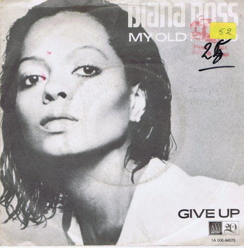 Diana Ross - My Old Piano 25131 Vinyl Singles Vinyl Very Good (VG) <br> Hoes Good Plus (G+)
