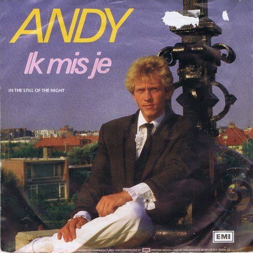 Andy - Ik Mis Je Vinyl Singles Vinyl Very Good (VG) <br> Hoes Good Plus (G+)